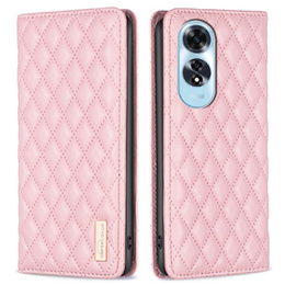 Чохол-книжка для Oppo A60, Wallet, BINFEN COLOR, рожевий