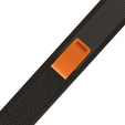 Нейлоновый ремешок до Apple Watch 1/2/3/4/5/6/7/8/SE/ULTRA 42/44/45/49mm, Black / Orange