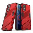 Чехол для Xiaomi Redmi Note 11/11S, Military kickstand, синий