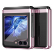Чехол для Samsung Galaxy Z Flip7 FE / Z Flip6, PC Case, прозрачный / розовый