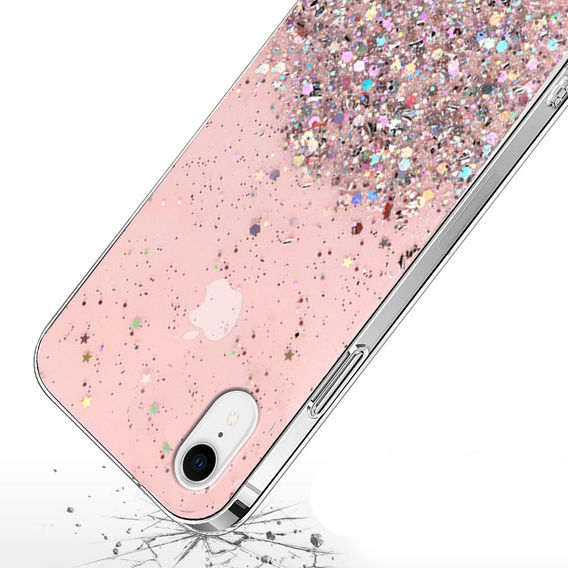 Чoхол до iPhone XR, Glittery, рожевий