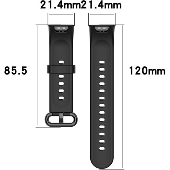 Силиконовый ремешок для Xiaomi Redmi Watch 2 Lite, Black