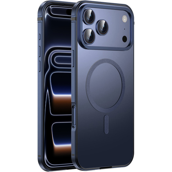 Чехол Metal Frame для MagSafe для iPhone 17 Pro