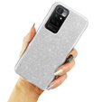 Чехол Glitter Case до Xiaomi Redmi 10, Silver