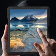 Бронированный чехол для Samsung Galaxy Z Fold6 5G, алюминиевый, с подставкой и местом для стилуса, чёрный