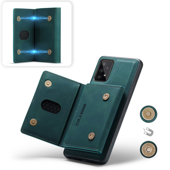 Чехол до Samsung Galaxy A53 5G, DG.MING 2in1, зелёный