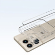 Чехол до Motorola Edge 50 Ultra, Fusion Hybrid, прозрачный