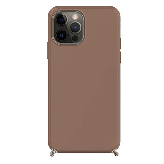 Чохол INS Crossbody для iPhone 13 Pro, Brown
