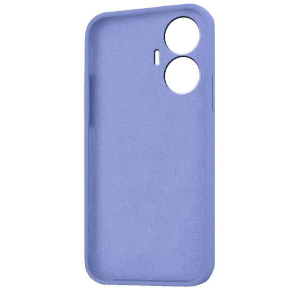 Чoхол до Realme C55, Silicone Lite, фіолетовий