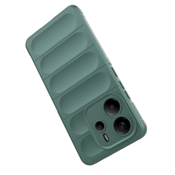 Чехол до Xiaomi Redmi Note 14 4G, Gaming Shockproof, зелёный