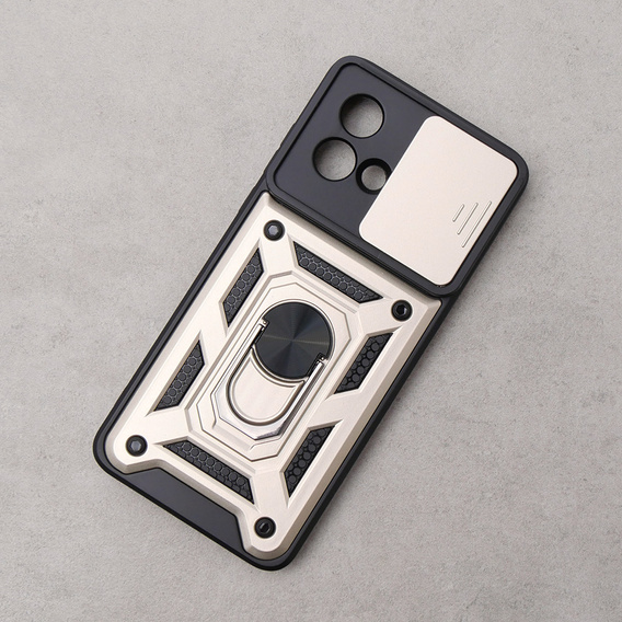 Чохол NOX Camera Slide Motorola Moto G84 5G, CamShield Slide, золото