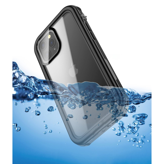 Водонепроницаемый чехол IP67 Case для iPhone 12 mini / 13 mini - Black