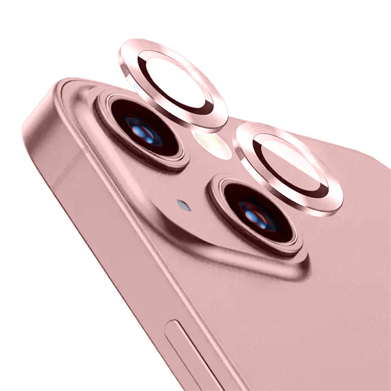 Защитное стекло на камеру до iPhone 13 / 13 mini, Rose Gold