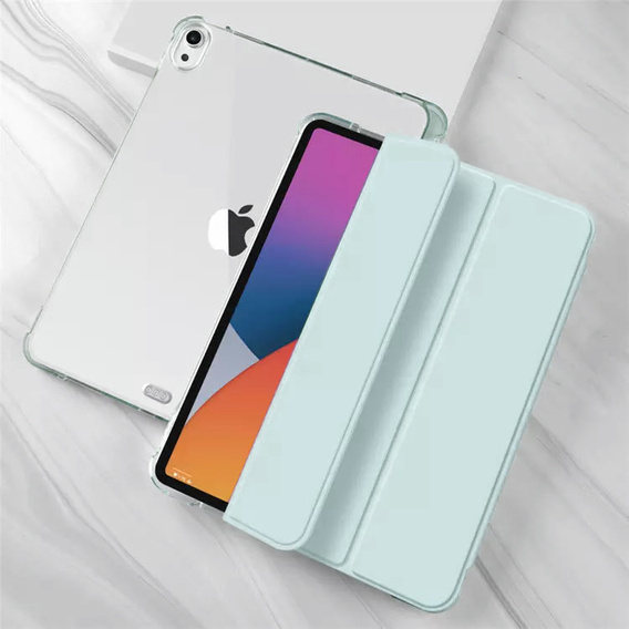 Чехол для iPad 10.9 2022 10 GEN, Smartcase Hybrid, с местом для стилуса, зелёный