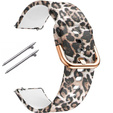 Ремешок Smooth до Samsung Galaxy Watch Active 22mm, Brown Leopard