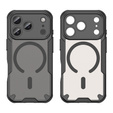 Чехол для iPhone 17 Pro Max, для MagSafe, бронированный, черный