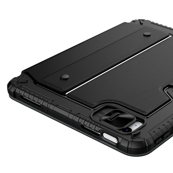 Чохол + клавіатура iPad 10.9 2022, NILLKIN Bumper Pen Slot, чорний
