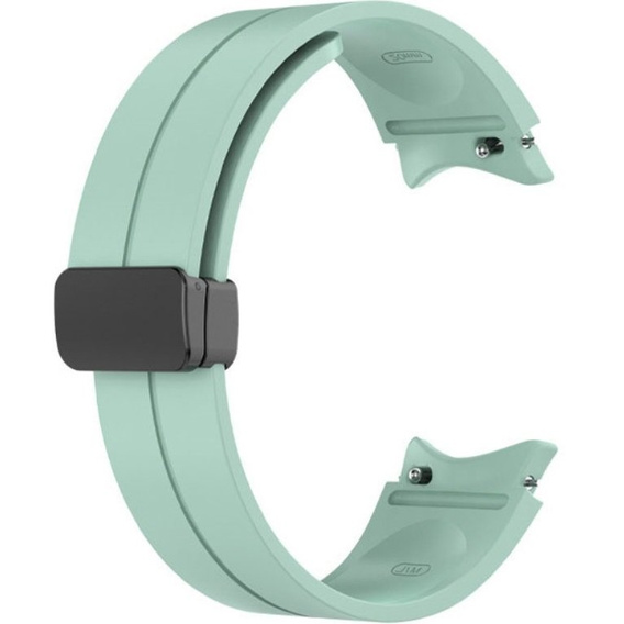 Силіконовий ремінець для Fitbit Inspire 3, Red Samsung Galaxy Watch 4 / 5 40/42/44/46/45MM PRO, Light Green
