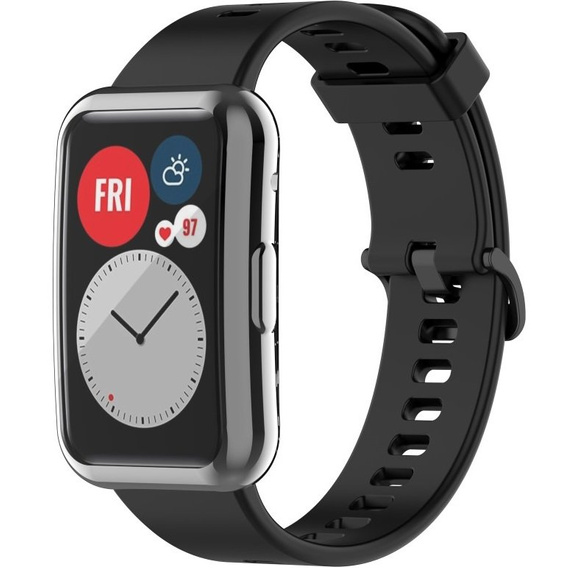Чехол 2в1 с защитой экрана для часов Huawei Watch Fit, Grey