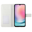 Откидной чехол для Samsung Galaxy A05s, Wallet, Blue Gold Butterflies, синий