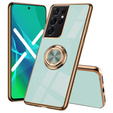Чехол до Samsung Galaxy S22 Ultra, Electro Ring, мятный