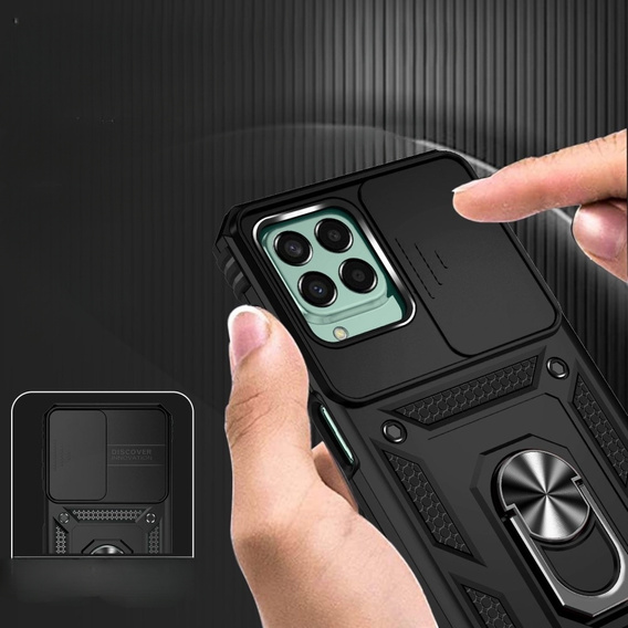 Чехол Camera Slide Samsung Galaxy M33 5G, CamShield Slide, чёрный