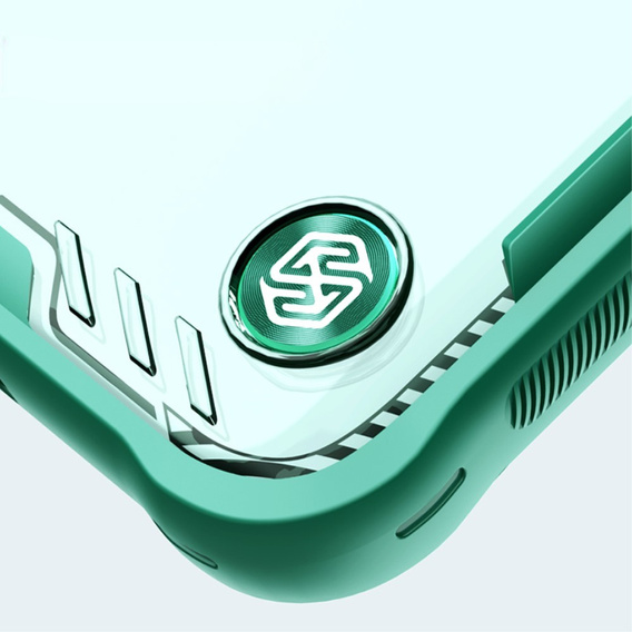 Чохол для Xiaomi 14 Ultra, броньований Nillkin, Icelade Prop, для Magsafe, зелений