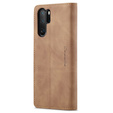 Чохол-сумка для Huawei P30 Pro, Leather Wallet Case, коричневий