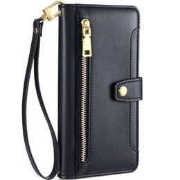 Чохол-книжка для Motorola Moto G73 5G, Wallet Zipper Pocket, чорний