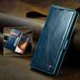 Флип-кейс CASEME для Samsung Galaxy Note 20 Ultra, Waxy Textured, синий