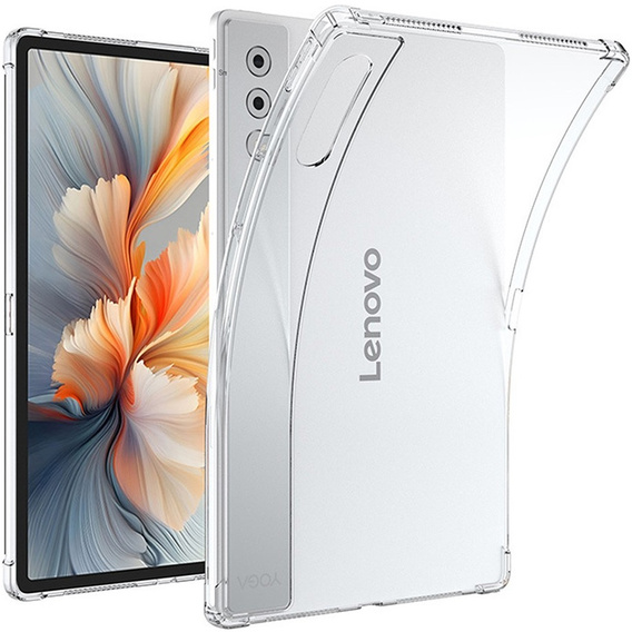 Чехол для Lenovo Yoga Tab Plus, силиконовый, прозрачный