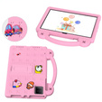 Детский чехол для T Tablet 5G, Cute Patterns, с подставкой, розовый