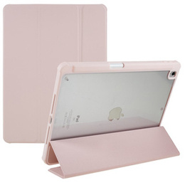 Чехол для iPad 10.2 2021 / 2020 / 2019, Smartcase Hybrid, с местом для стилуса, розовый