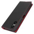 Кожаный чехол для Sony Xperia 10 VI, ERBORD Grain Leather, чёрный