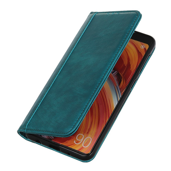 Флип-кейс для Honor 200 Pro 5G, Split Leather, зелёный