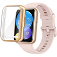 Чехол 2в1 с защитой экрана для часов Huawei Watch Fit 2, Gold