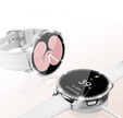 2в1 чехол и защитное стекло для часов Samsung Galaxy Watch 5 44mm, Silver