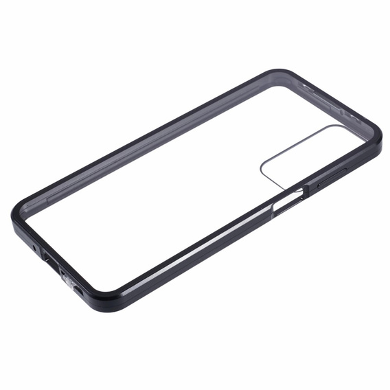 Чехол для Samsung Galaxy A16, Magnetic Dual Glass, чёрный