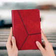 Чохол для Lenovo Tab M10 Plus 10.6 Gen 3 TB-125F TB-128F, Classic, з місцем для стилуса, червоний