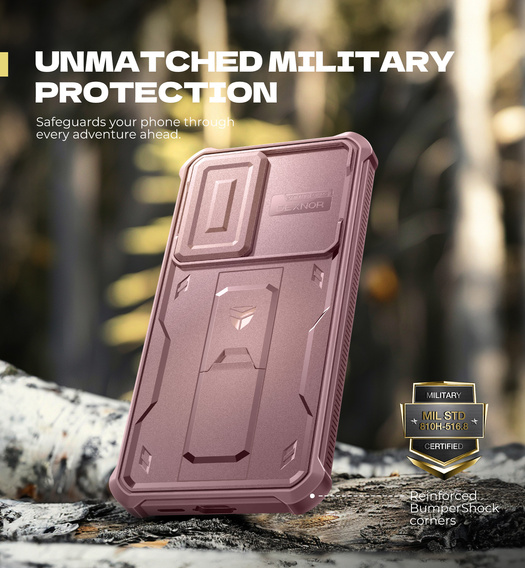 Бронированный чехол Dexnor Full Body (Two Frames) для Samsung Galaxy S25 FE