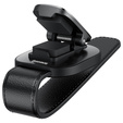 Baseus Автомобильный зажим для очков Platinum Vehicle Eyewear Clip, черный