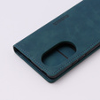 Чехол для Oppo Reno 10 / 10 Pro, ERBORD Vintage, бумажник с клапаном, синий