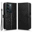 Чохол-фліп для Realme C71, Wallet Rhombus, чорний