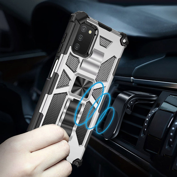 Чoхол до Samsung Galaxy A03s, Armor Kickstand, білий