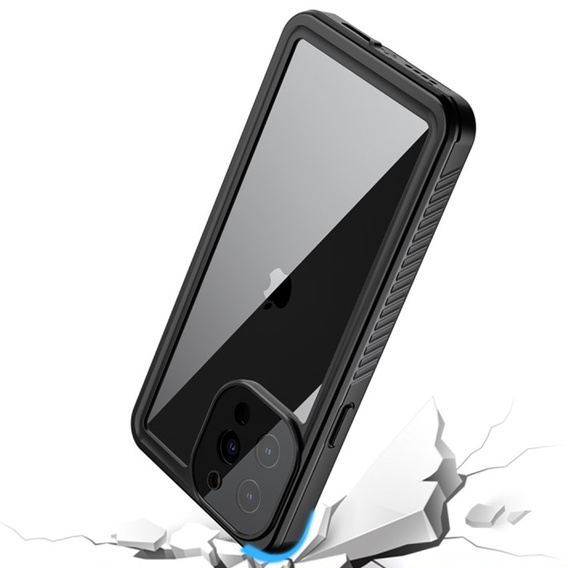 Водонепроницаемый чехол IP68 для iPhone 13 Pro Max, чёрный