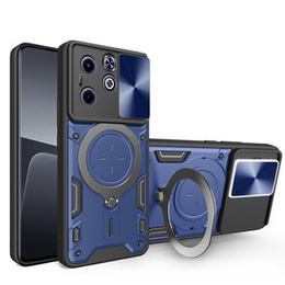 Бронированный чехол для Infinix Hot 40i, CamShield Slide, синий