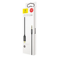 BASEUS Yiven M30 Кабель Minijack 3.5mm Aux 0.5m - Silver/Black