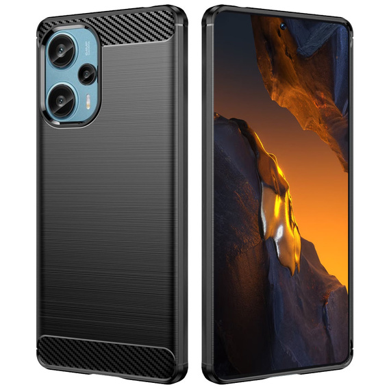 Чoхол до Xiaomi Poco F5 5G, Carbon, чорний