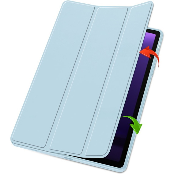 Чохол для Samsung Galaxy Tab S10 FE+ Plus, Smartcase з місцем для стилуса, м'яти