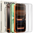 Захисне скло ERBORD 9H Hard Glass для iPhone 17 Pro / 17 / 16 Pro – набір 2 шт.